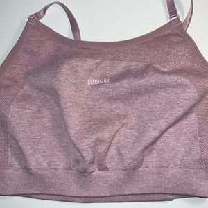 Pink Gymshark sports bra